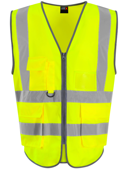 High visibility Executive Waistcoat | RX705 | Workwear & Stuff